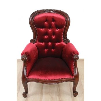 Piękny, Stylowy Fotel z Kolekcji Prestige 117081red