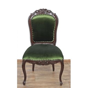 Stylowe Krzesło z Kolekcji Prestige z Litego Drewna 117126