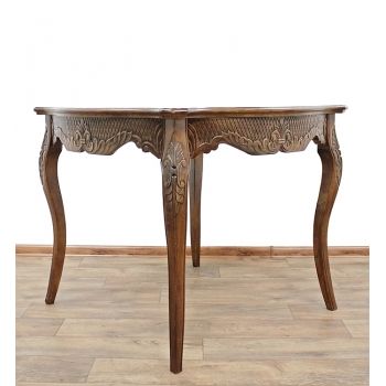 Stylowy, Rzeźbiony, Klasyczny Stół 151096